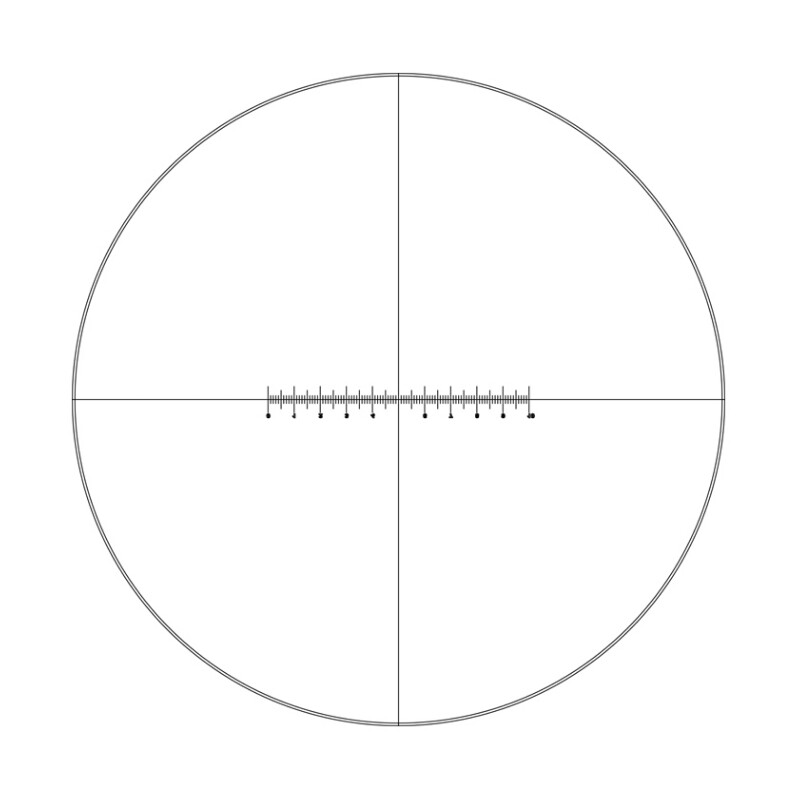 Motic Mikrometerokular WF10X/23mm, Proportionell bestämning