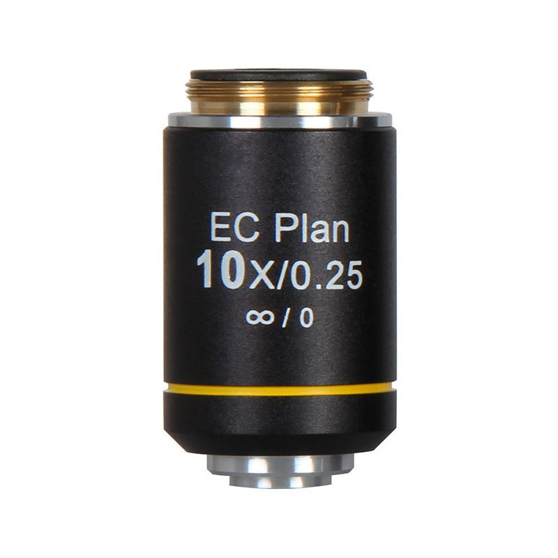 Motic Objektiv EC PL, CCIS, plan, achro, NGC, 10x/0,25 w.d. 4,45mm (BA-310 Elite)