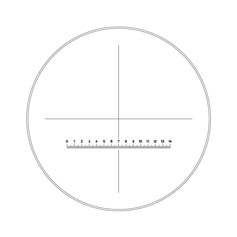Motic Okular för mätning WF10X/20mm, 14mm/140, hårkors (SMZ-140)