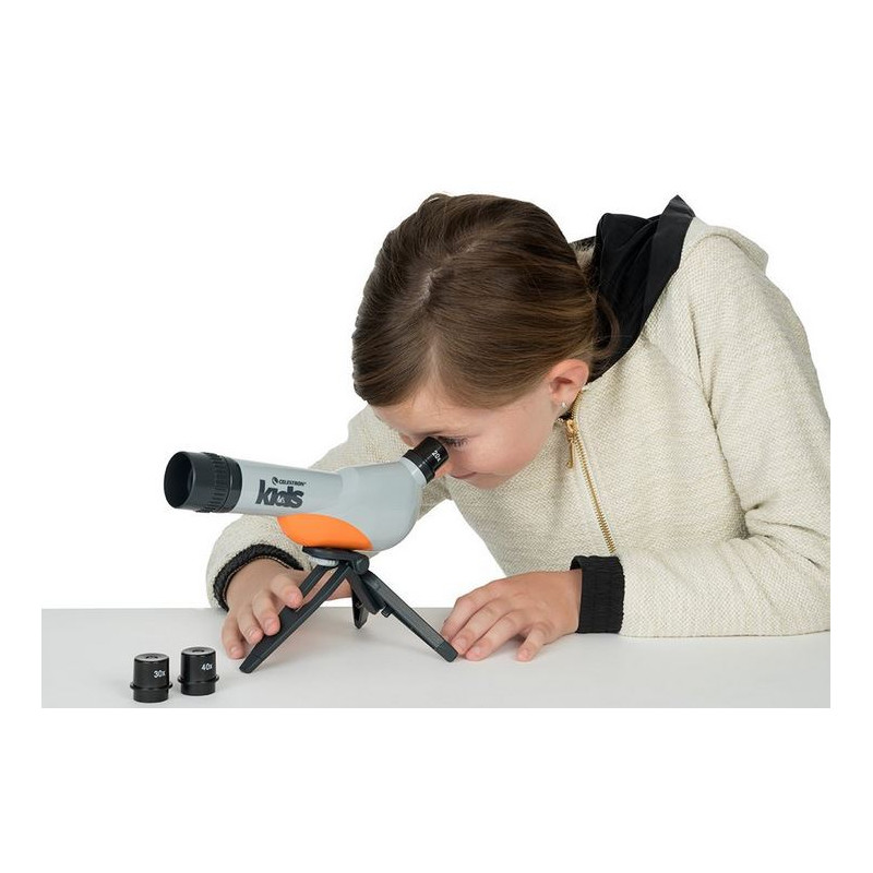 Celestron Kompakt tubkikare 30 mm med Bordsstativ för Kinder
