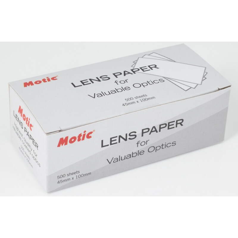 Motic Linser med rengöringspapper (500-pack)