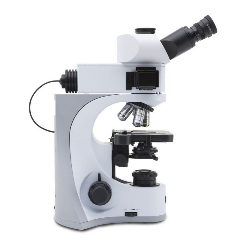 Optika Mikroskop B-510LD2, fluorescens, trino, 1000x, IOS, blå, grön