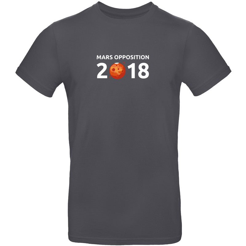 T-shirt Mars Opposition 2018 - Storlek L grå