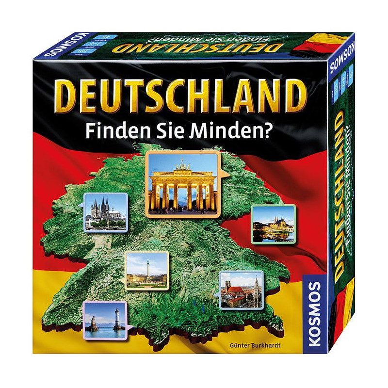 Kosmos Verlag Game Tyskland - Kan du hitta Minden?