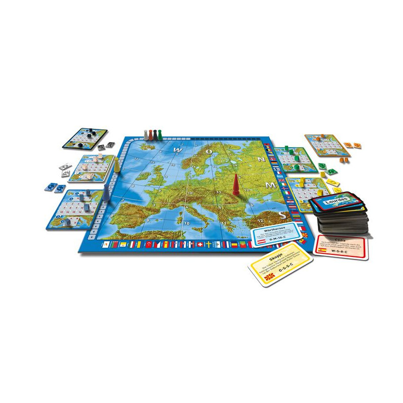 Kosmos Verlag Game Europa - Paris är klart, men var ligger Córdoba?