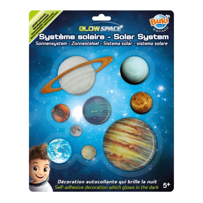 Buki Glödande planeter Glödande rymd