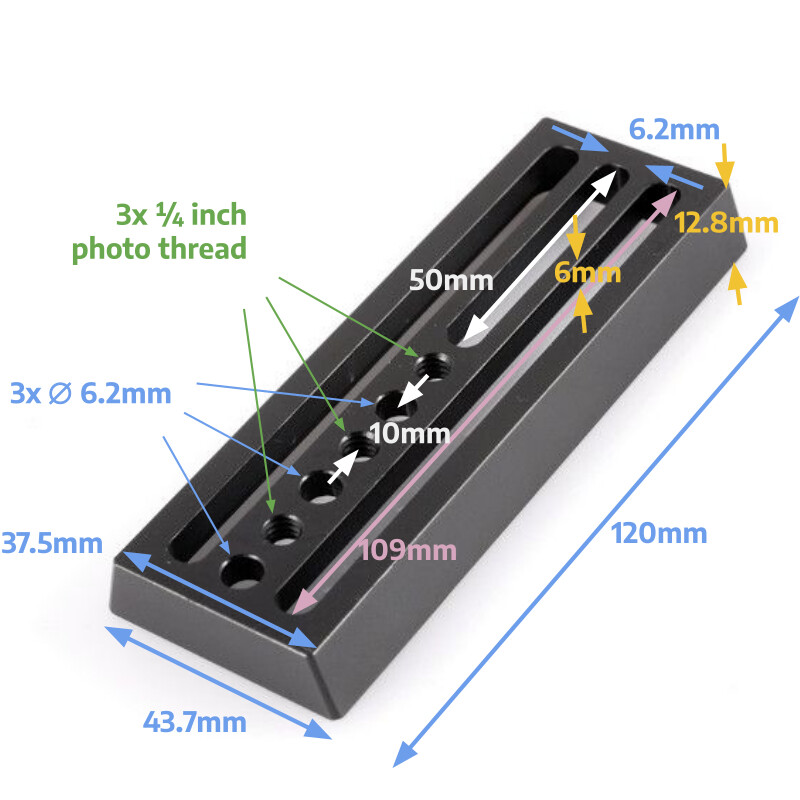 ASToptics Universal Prismaskena i Vixen-Style 120mm