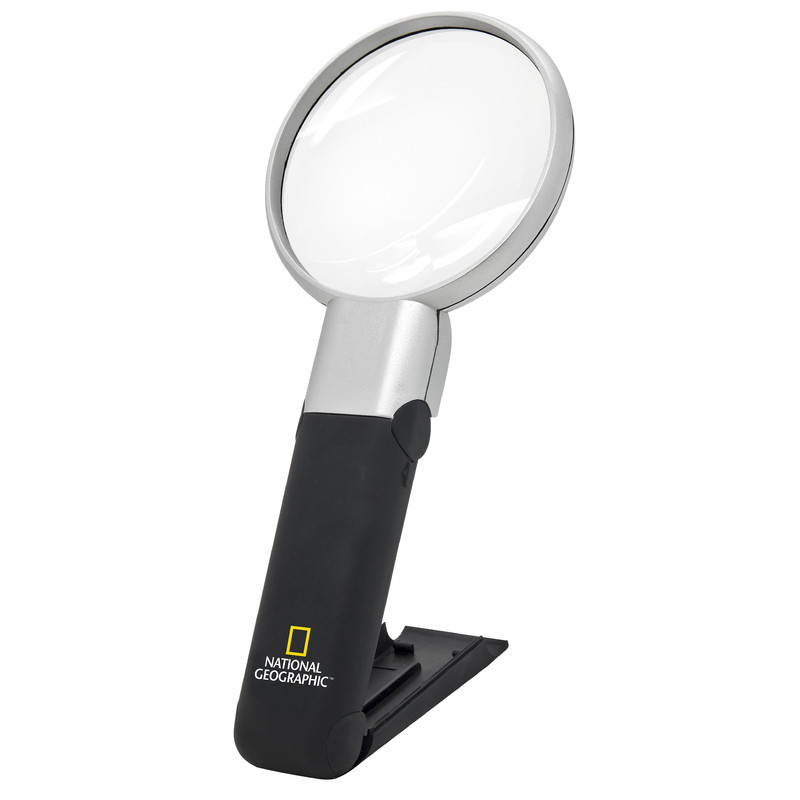 National Geographic Lupp Bords- och handförstoringsglas 2x / 4x