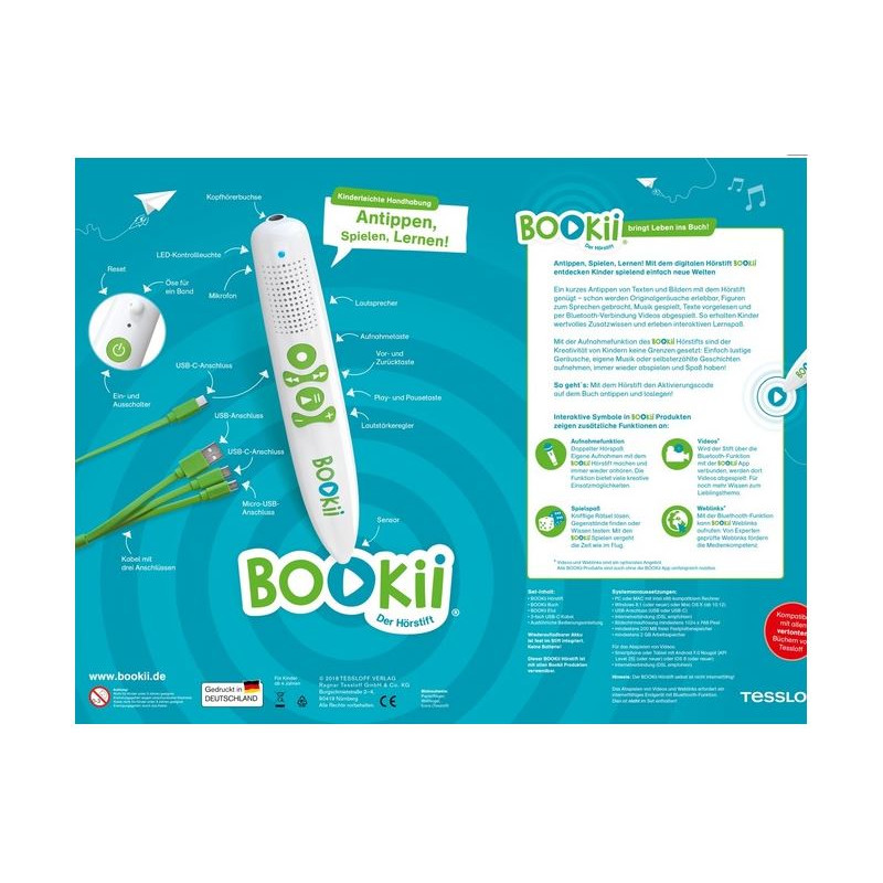 Tessloff-Verlag BOOKii WAS IST WAS Starter Set Världsatlas