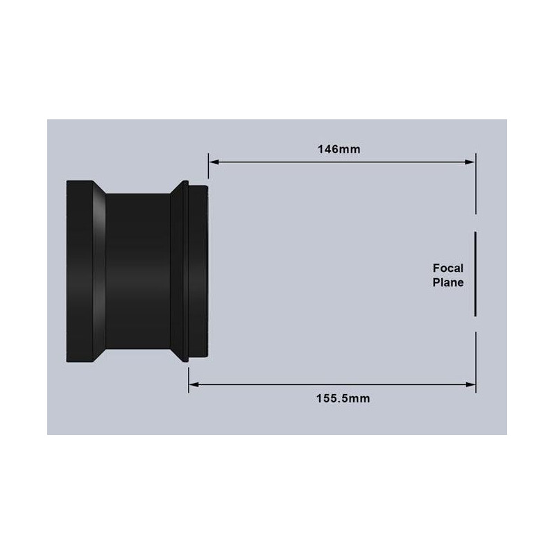 Starizona Komakorrektor Celestron C11/C14 SCT II LF Large Format 0,63x