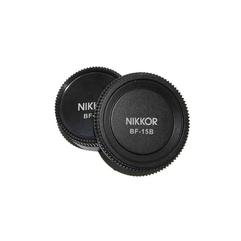 Pixel Dammskydd Bakre objektivskydd BF-15L + Body Cap BF-15B för Nikon