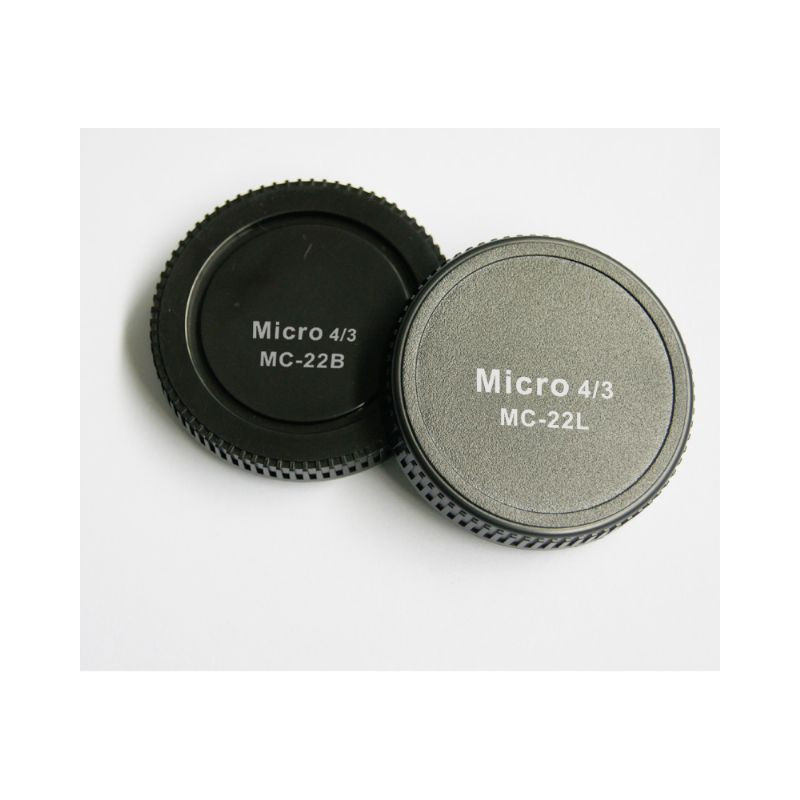 Pixel Dammskydd Bakre objektivskydd MC-22B + kamerahus MC-22L för Micro Four Thirds