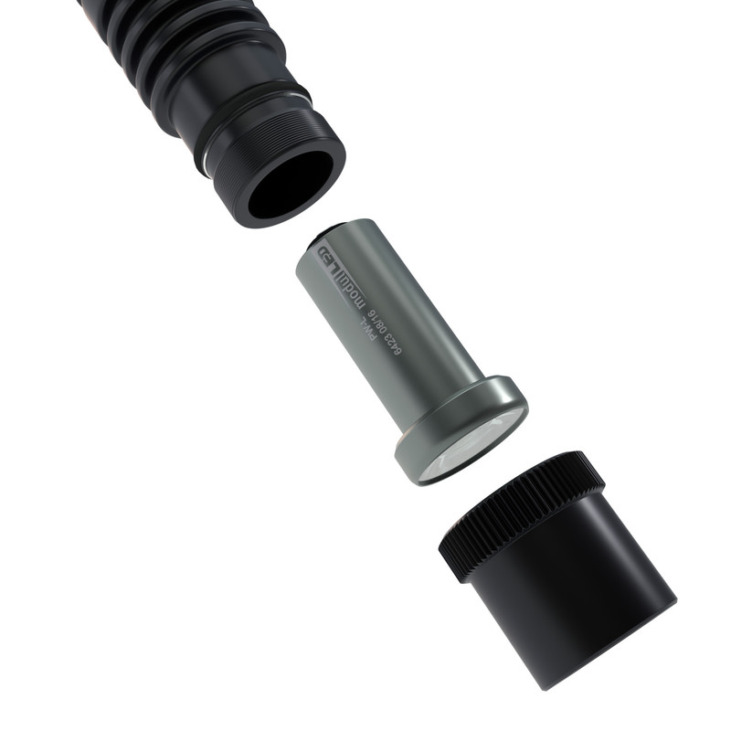 StarLight Opto-Electronics IL1-600 AM Arms, med skyddsglas, 2-armad, armlängd 600 mm