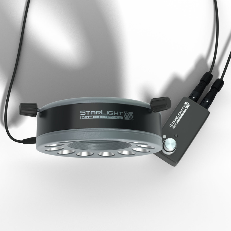 StarLight Opto-Electronics RL12-10s A, bärnstensfärgad (590 nm), Ø 66 mm