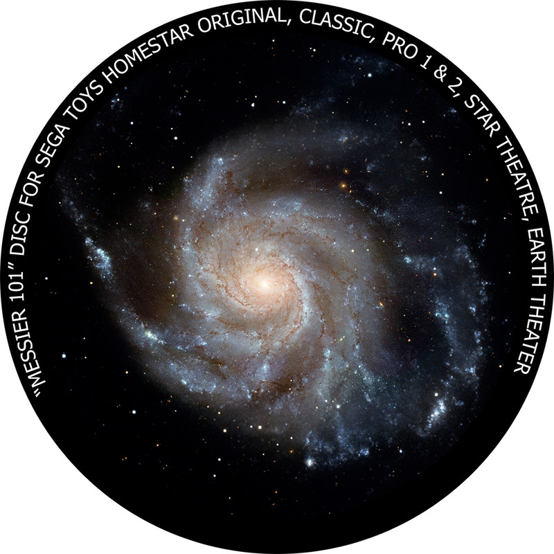 Redmark Skiva för Sega Homestar Planetarium Messier 101