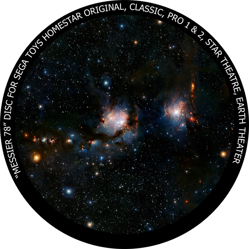 Redmark Skiva för Sega Homestar Planetarium Messier 78