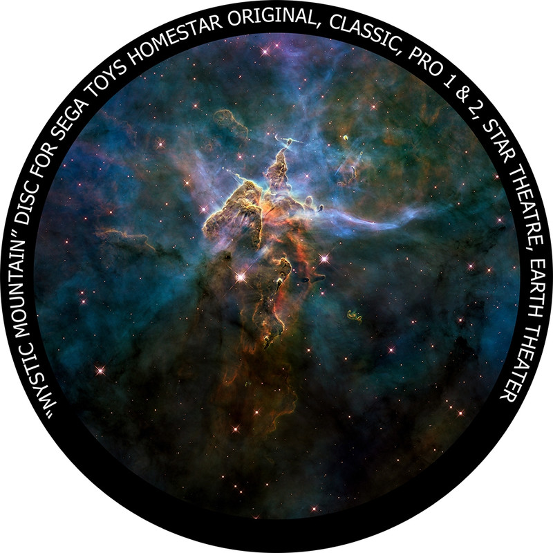 Redmark Skiva för Sega Homestar Planetarium Mystic Mountain