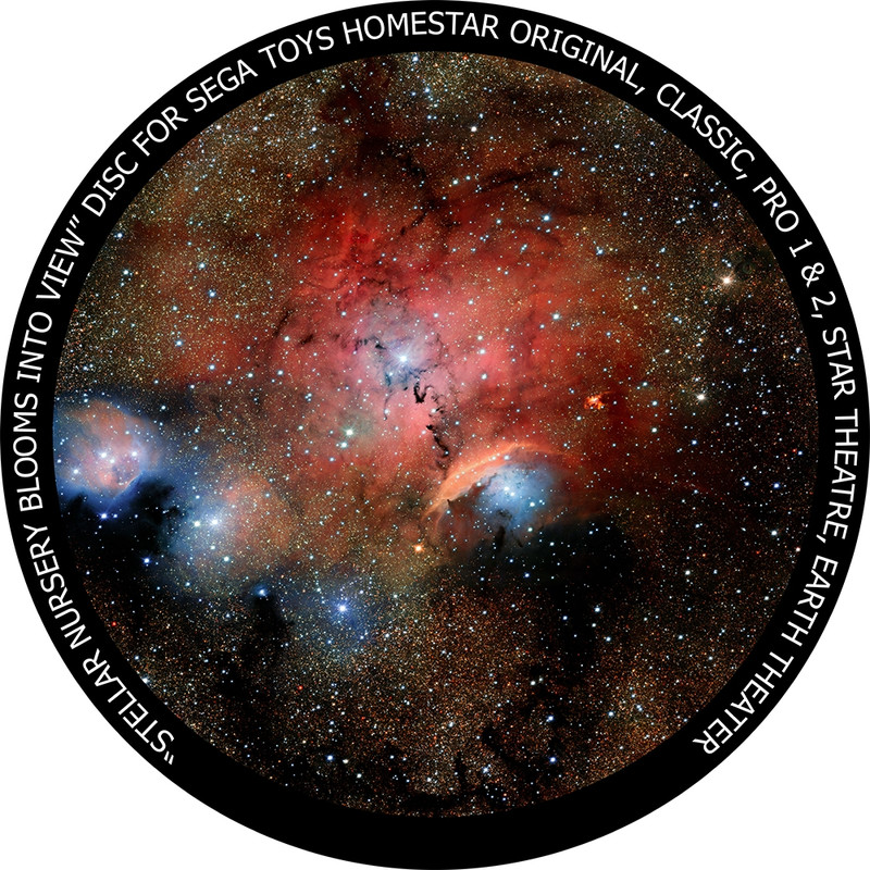 Redmark Slide för Sega Homestar Planetarium Stjärnbildning