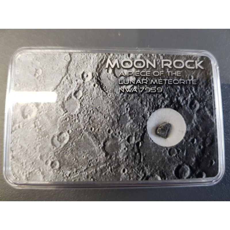 Meteoriter Äkta månmeteorit NWA 7959 XS