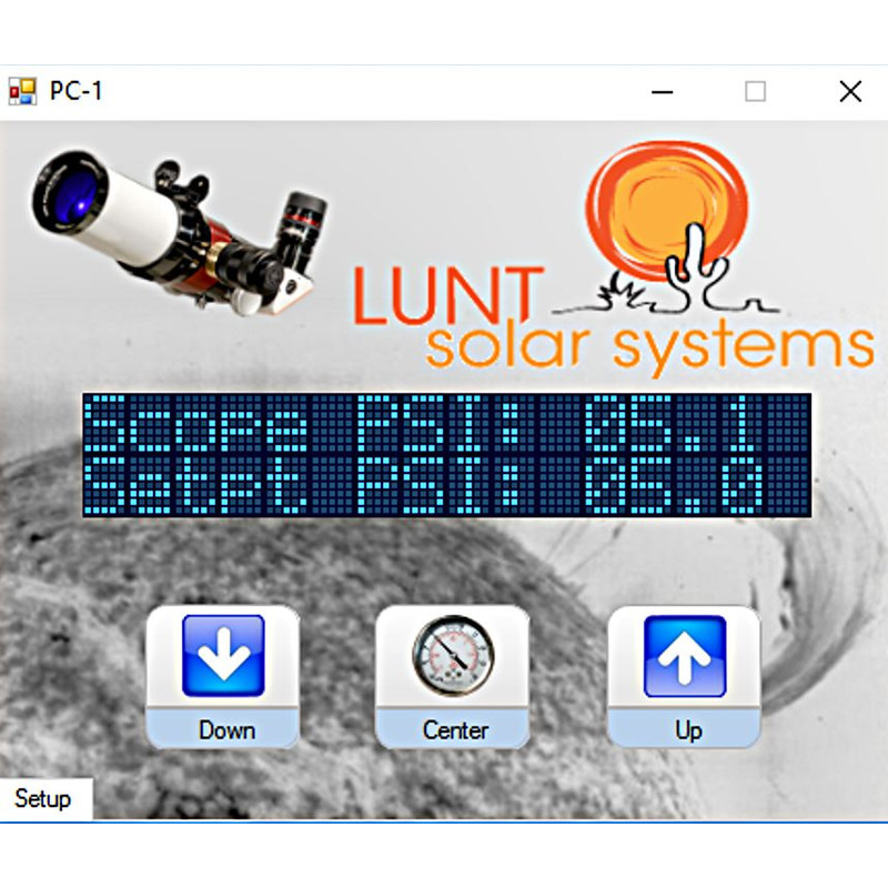 Lunt Solar Systems Kontrollenhet för trycktuner PC-USB