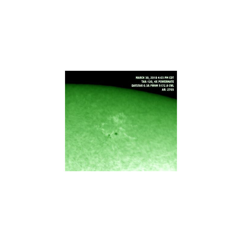DayStar Solfilter QUARK Magnesium I (b2) line