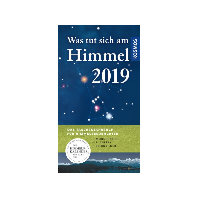 Kosmos Verlag Jahrbuch Was tut sich am Himmel 2019