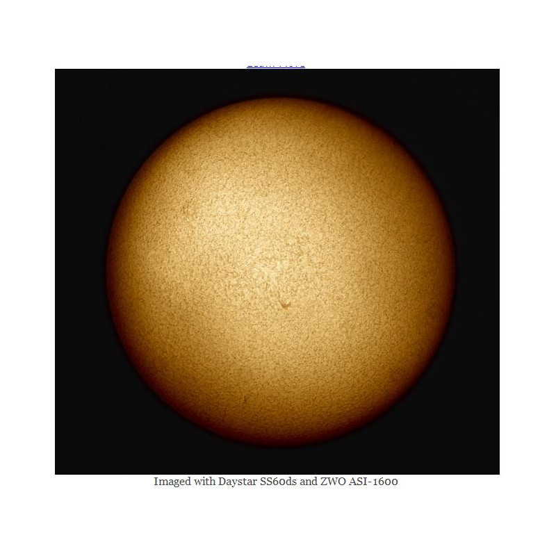 DayStar Solteleskop ST 60/930 SolarScout SS60-ds H-Alpha OTA