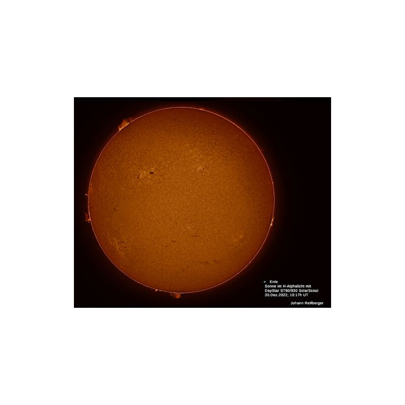 DayStar Solteleskop ST 60/930 SolarScout SS60-ds H-Alpha OTA