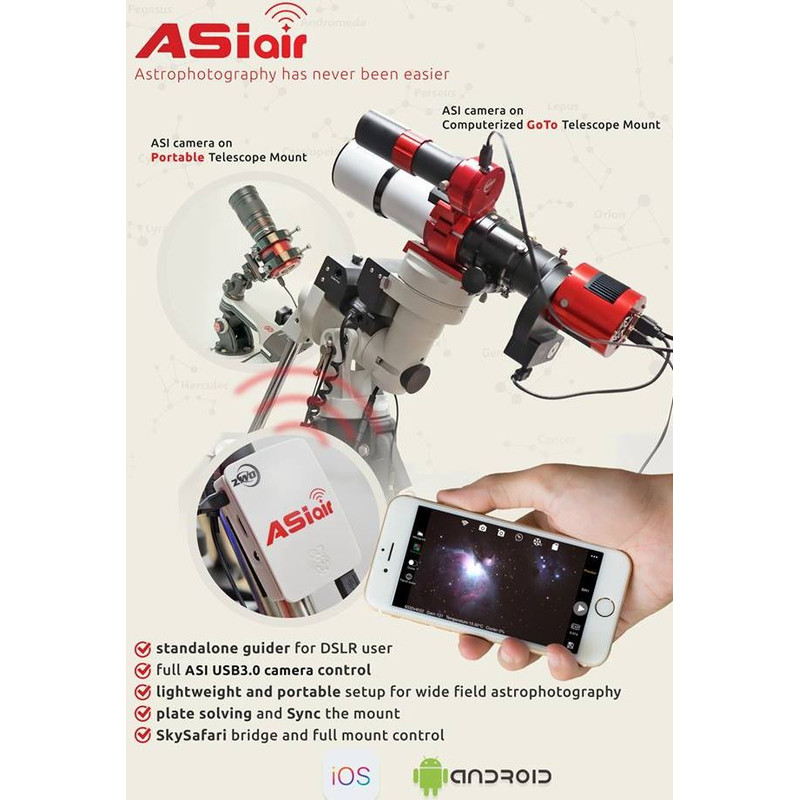 ZWO ASIAIR PRO dator för astrofotografering