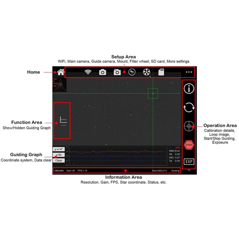 ZWO ASIAIR PRO dator för astrofotografering