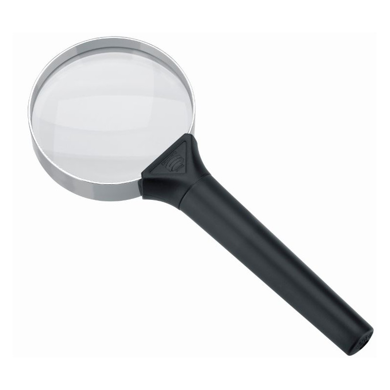 Schweizer Lupp Basic-Line Classic handhållen förstoringsapparat, 6D/2,5x/Ø65mm, bikonvex