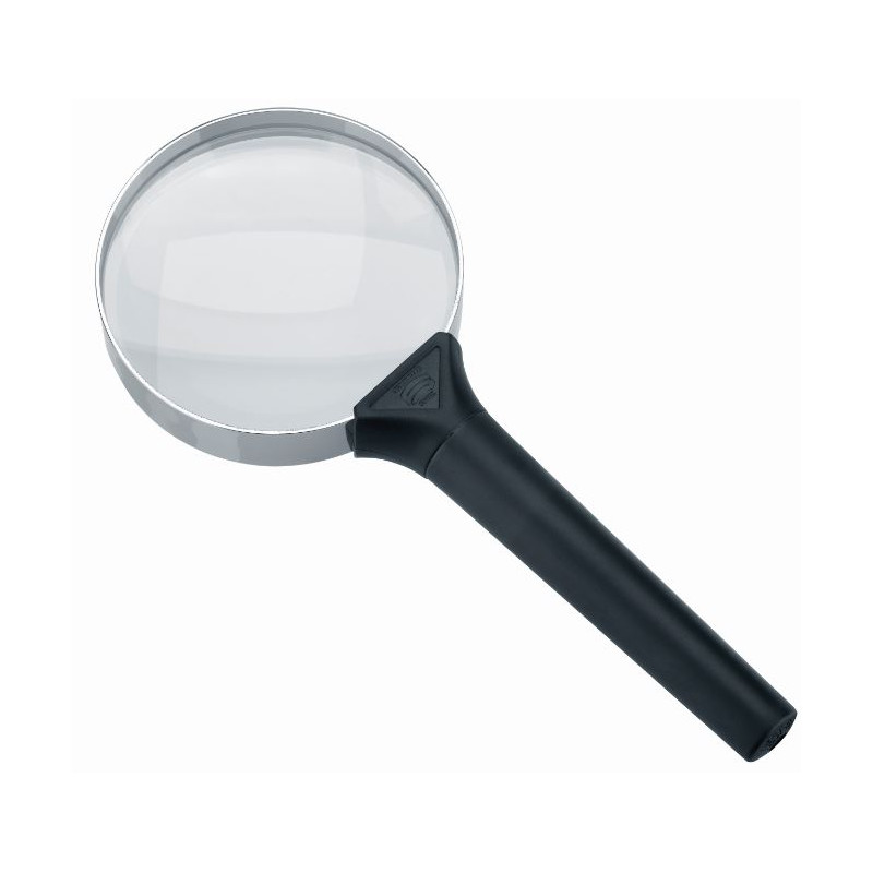 Schweizer Lupp Basic-Line Classic handhållen förstoringsapparat, 6D/2,5x/Ø75mm, bikonvex