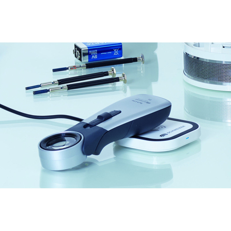Schweizer Lupp Tech-Line induktion, 6500K, 4x, Ø55mm, asfärisk