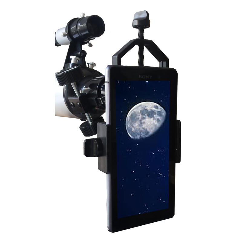 Seben Star Commander 60-900 Refraktor Teleskop + Smartphone-adapter DKA5
