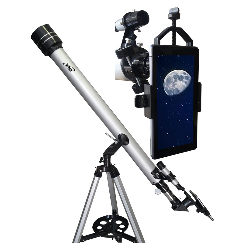 Seben Star Commander 60-900 Refraktor Teleskop + Smartphone-adapter DKA5