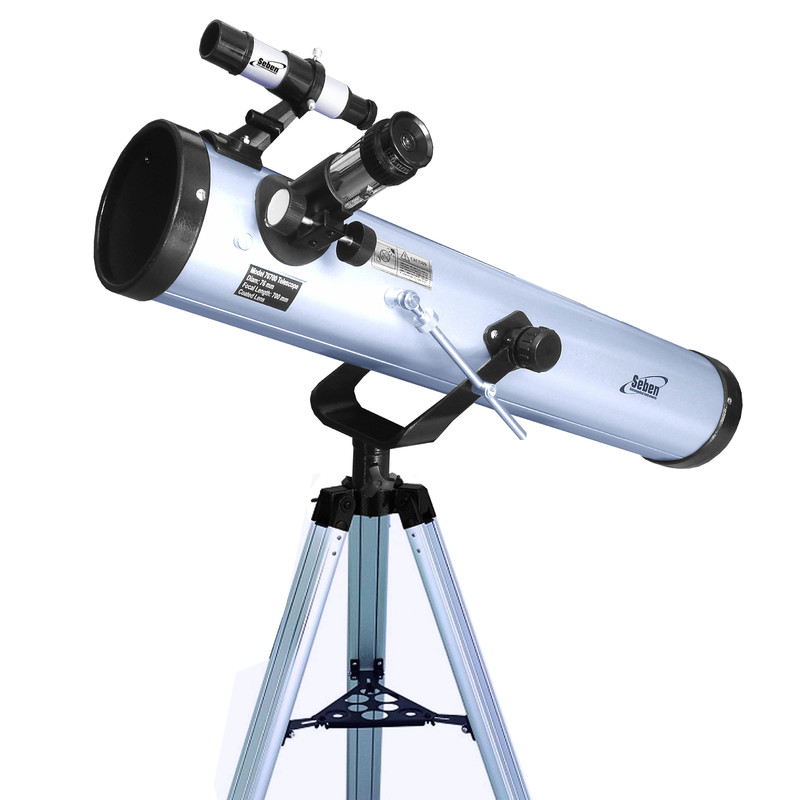 Seben 76/700 Reflektor Teleskop Spegelteleskop Astronomi Monokikare