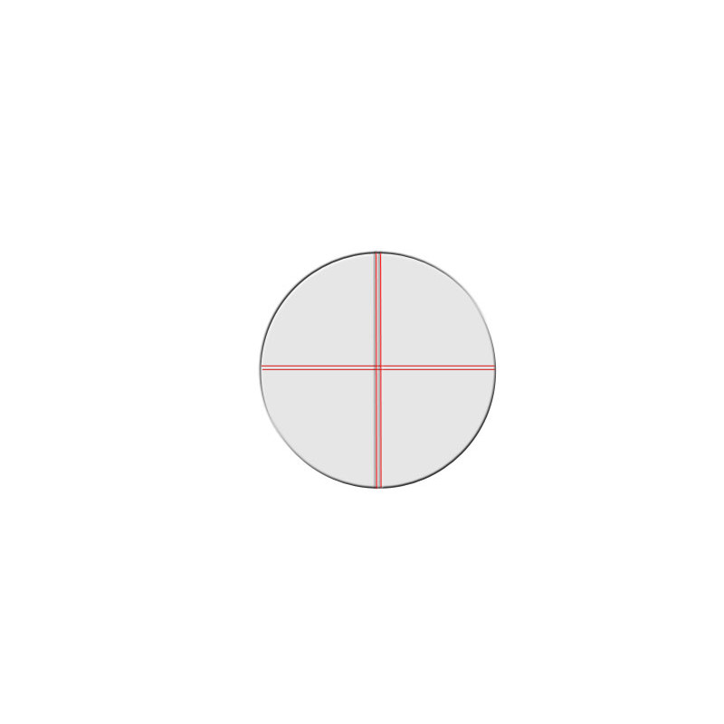 Seben Hårkorsokular Plössl 12,5 mm med belysning 1,25''