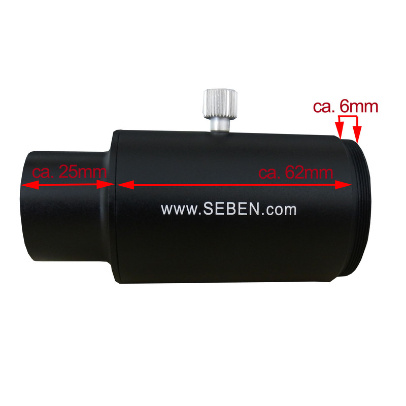 Seben Projektionsadapter T2 kamera teleskop adapter okular projektion fokal fotografi DKA4