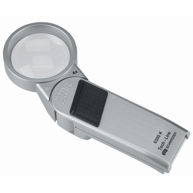 Schweizer Tech-Line Modular Lupp 4x/Ø55mm, asfärisk, 6500K