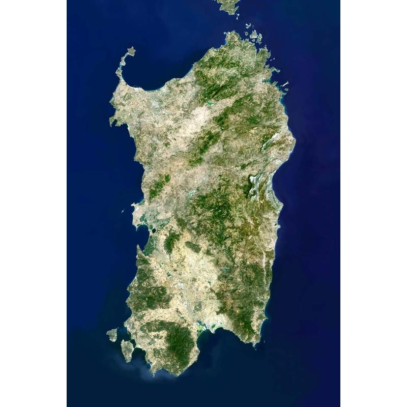 Planet Observer Regional-Karte Region Sardegna