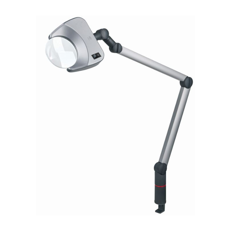Schweizer Lupp Förstoringslampa Tech-Line LED 6500K, 2x, Ø120 bikonvex