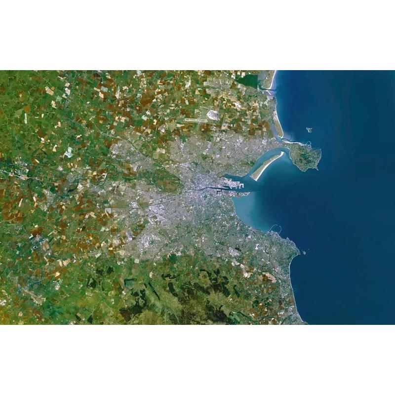 Planet Observer Regionkarta Dublin-regionen