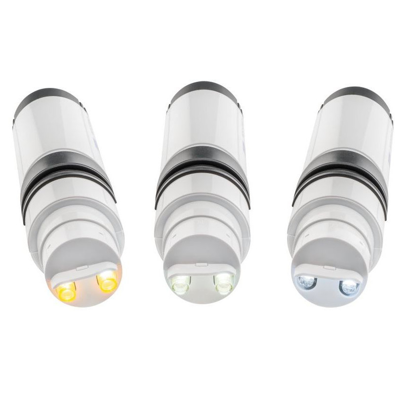 Eschenbach Lupp LED-upplyst förstoringsglas, varioPLUS-system, 100x75mm, 2,8X