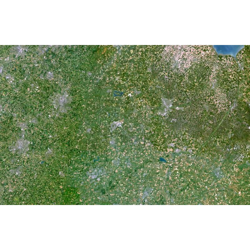 Planet Observer Regionkarta East Midlands Region