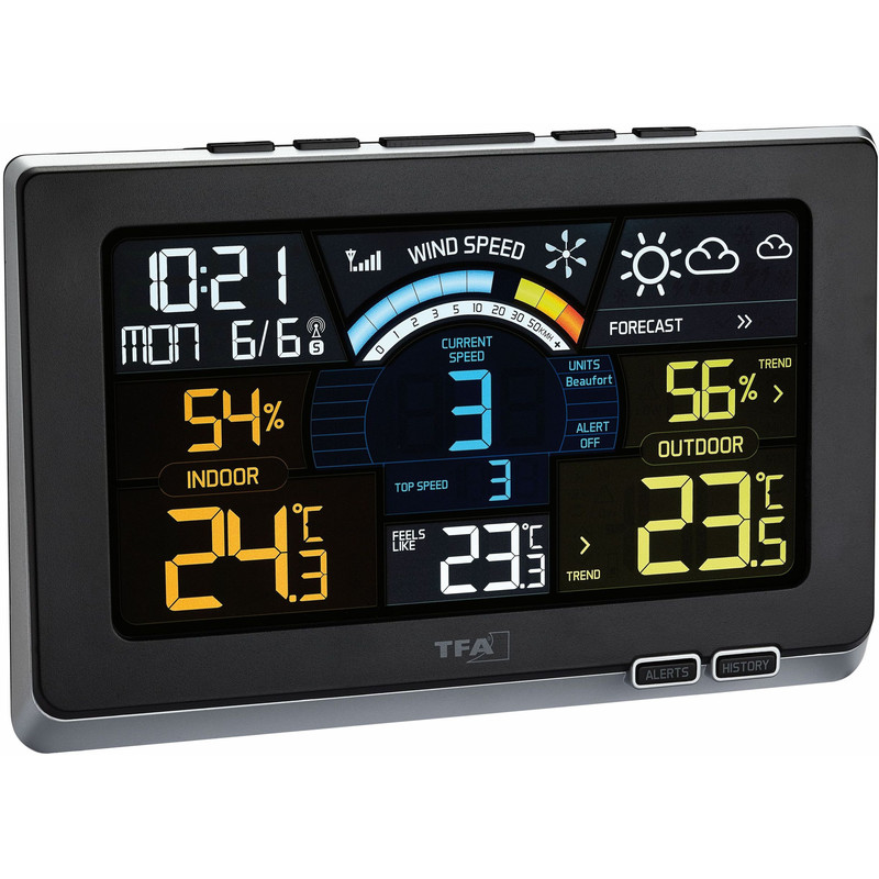 TFA Trådlös väderstation med anemometer Springer Breeze
