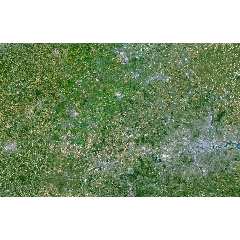 Planet Observer Regionkarta Region London & Thames