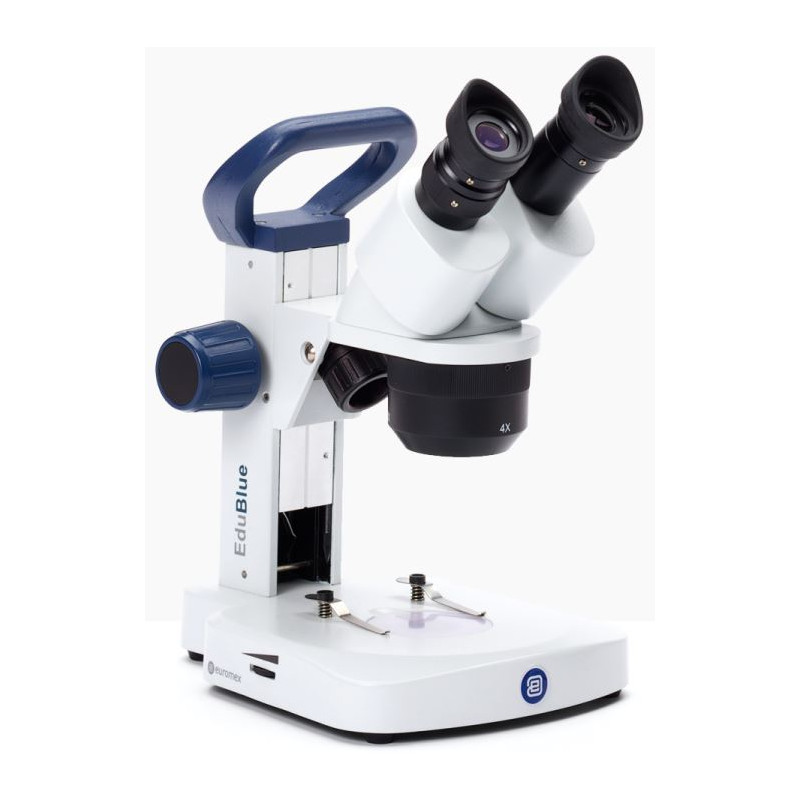 Euromex Stereomikroskop ED.1802-S, EduBlue 1x, 4x/2x/4x