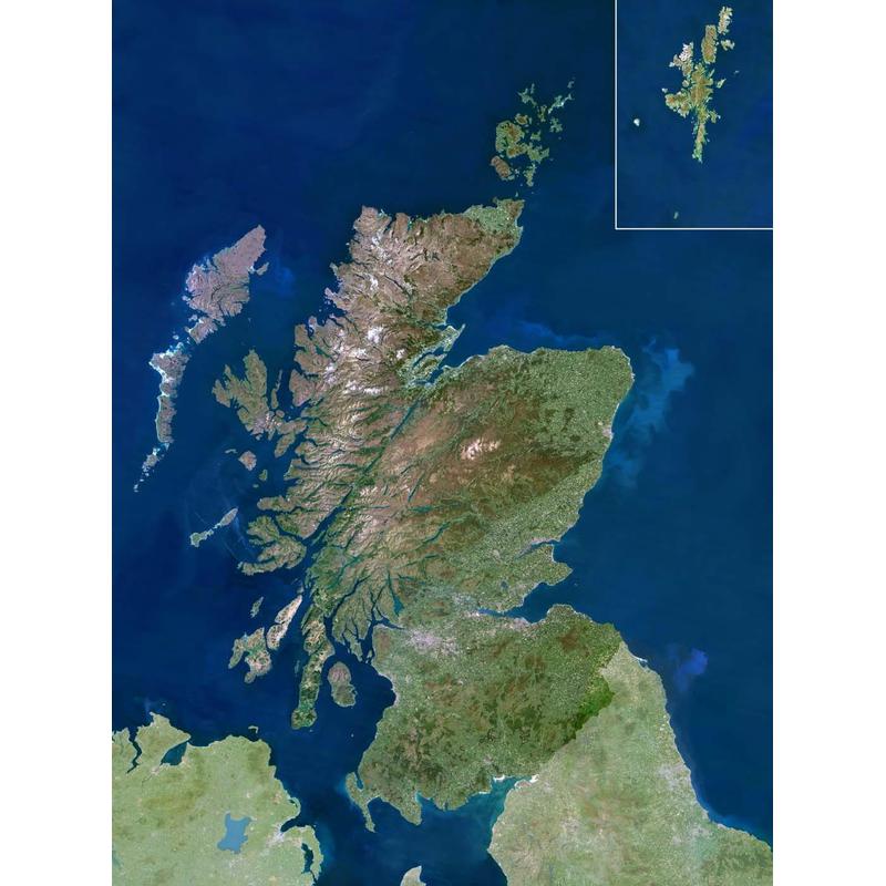 Planet Observer Karta Region Skottland