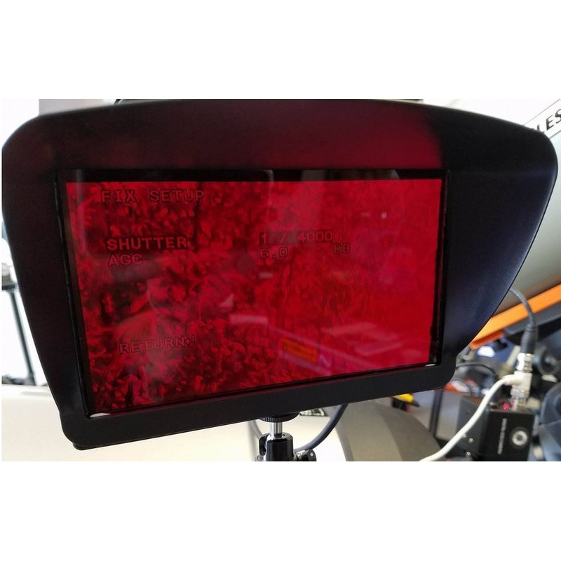 Lunatico Röd skärm för 7"-monitor RI