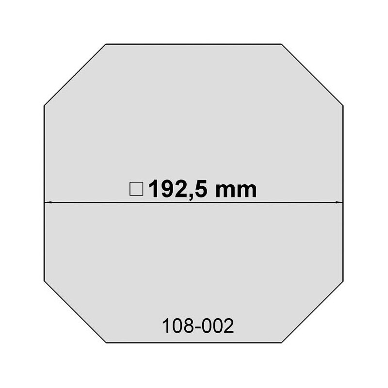 euro EMC Filterfilm Ersättningsfilm för solfilter storlek 8 AstroSolar
